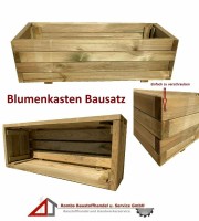 Blumenkasten Pflanzkasten KDI Natur Bausatz
