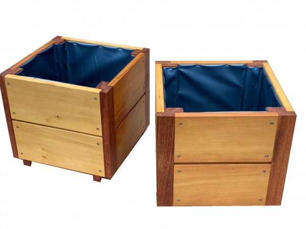 Blumenkasten Garapa - glatt